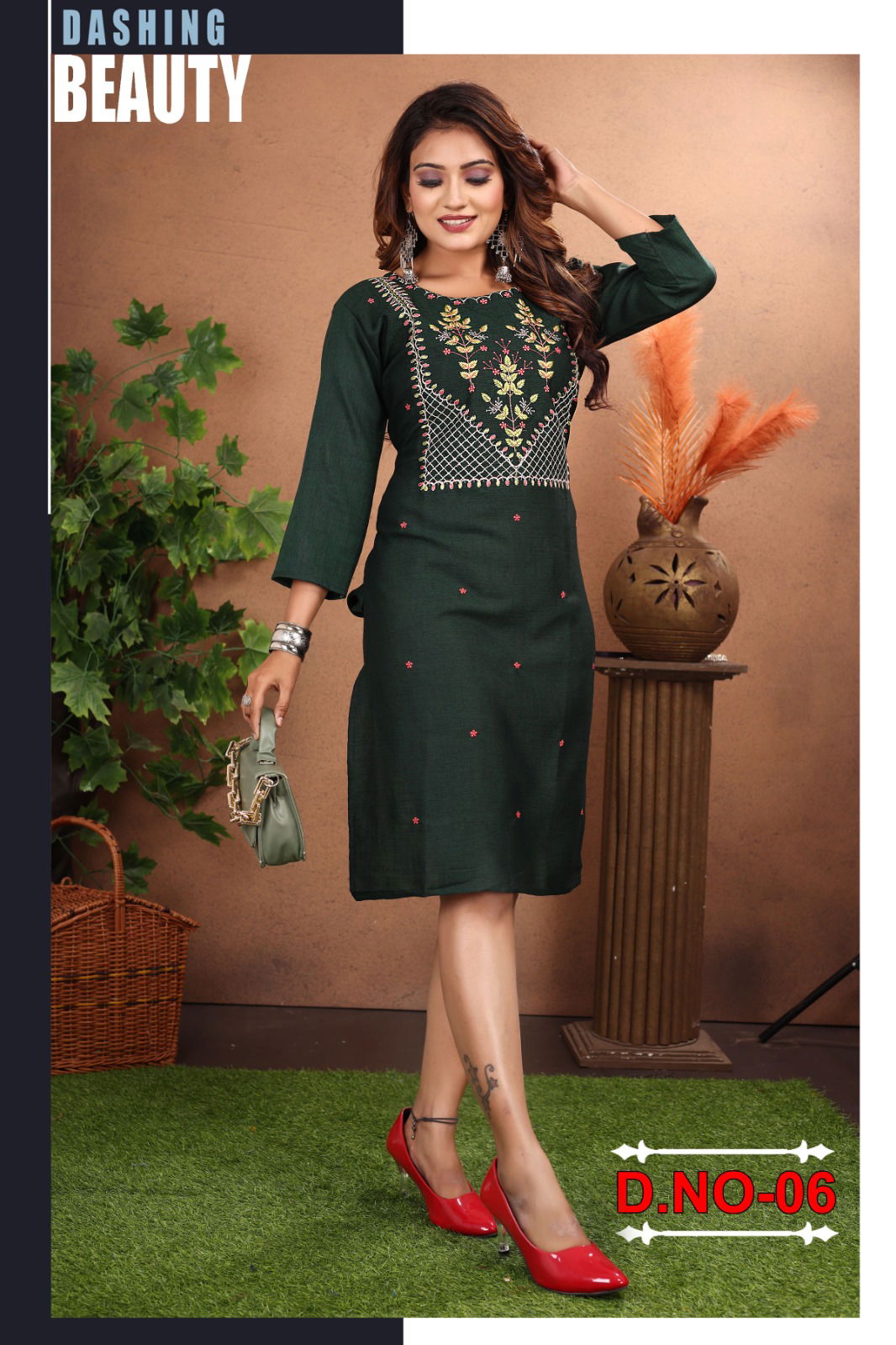 Kinti Glorious Vol 3 Straight Cut Fancy Kurti Catalog
